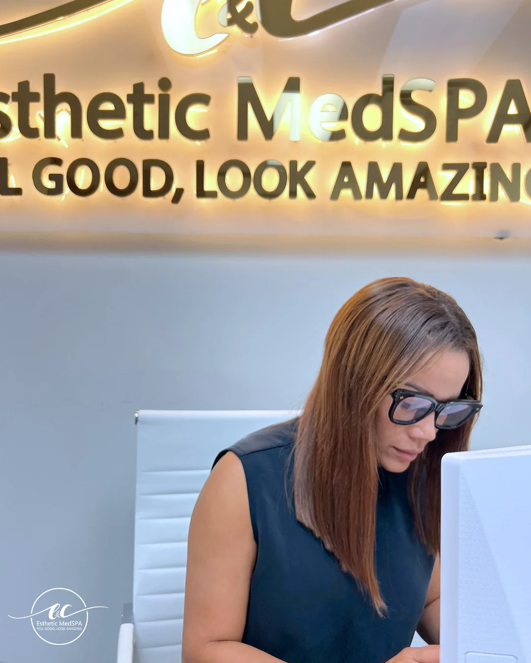 Itanya Pérez, licensed aesthetician and founder of E&C Esthetic Med Spa